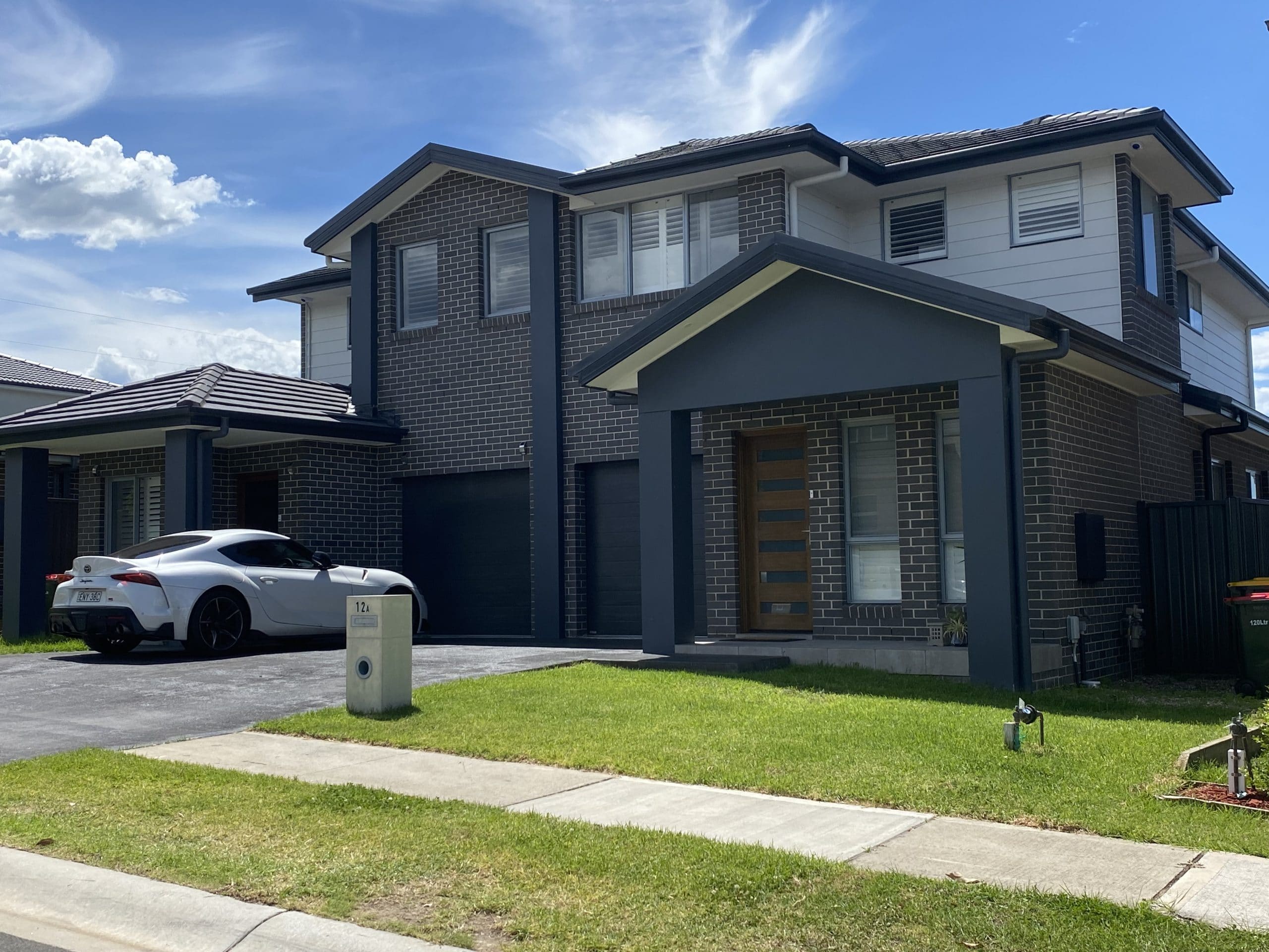 Multiple, two storey homes in Gregory Hills