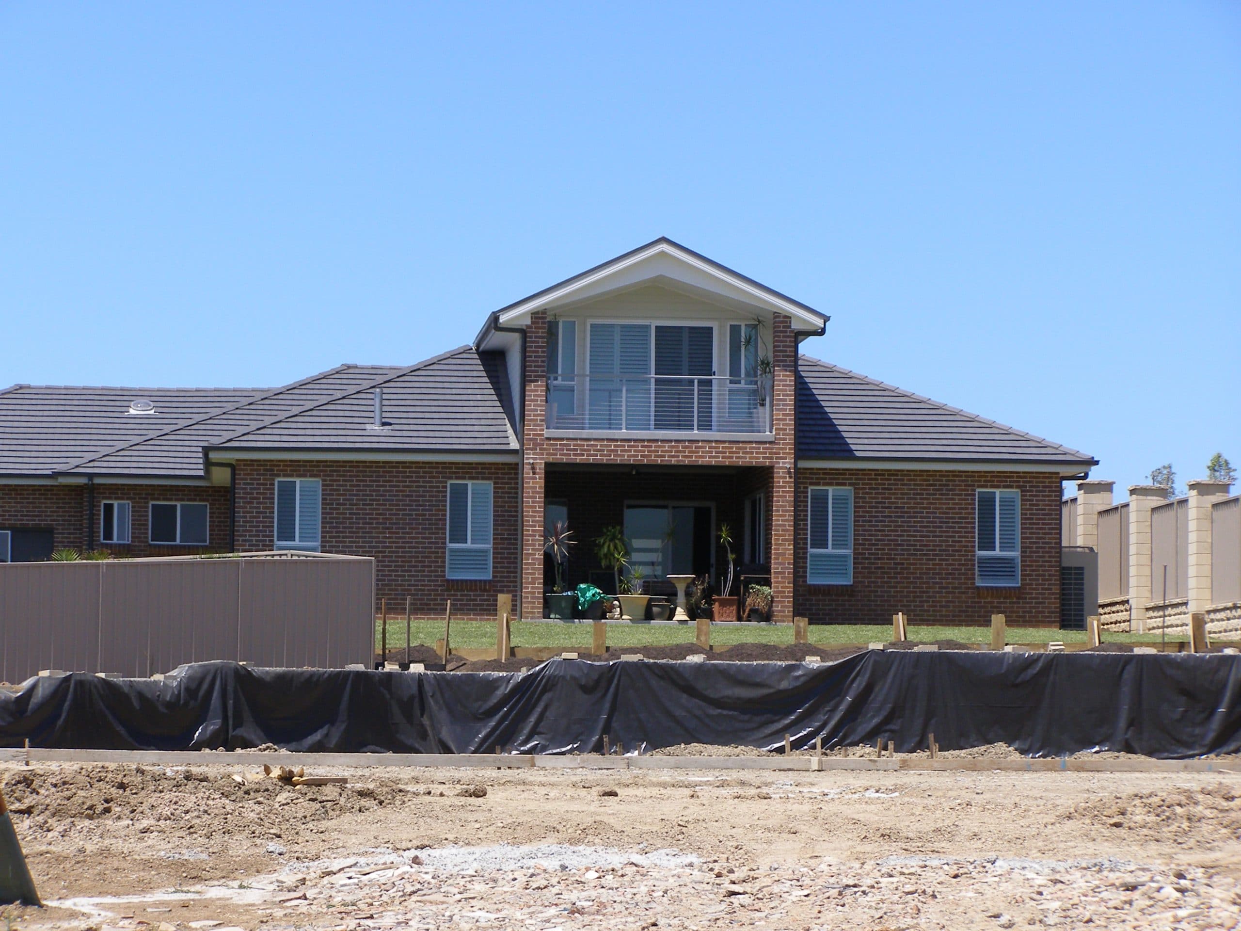 Multiple, two storey homes in Harrington Park