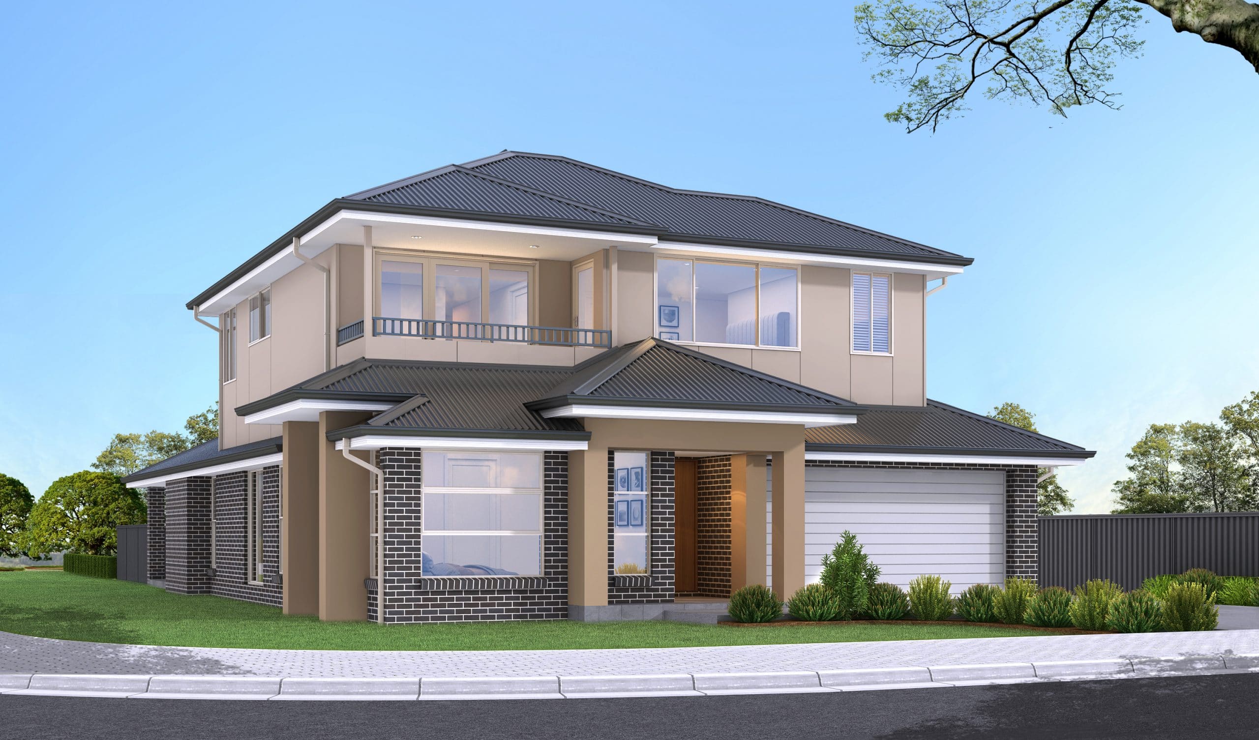 Render of a first floor addition to a home in Spring Farm