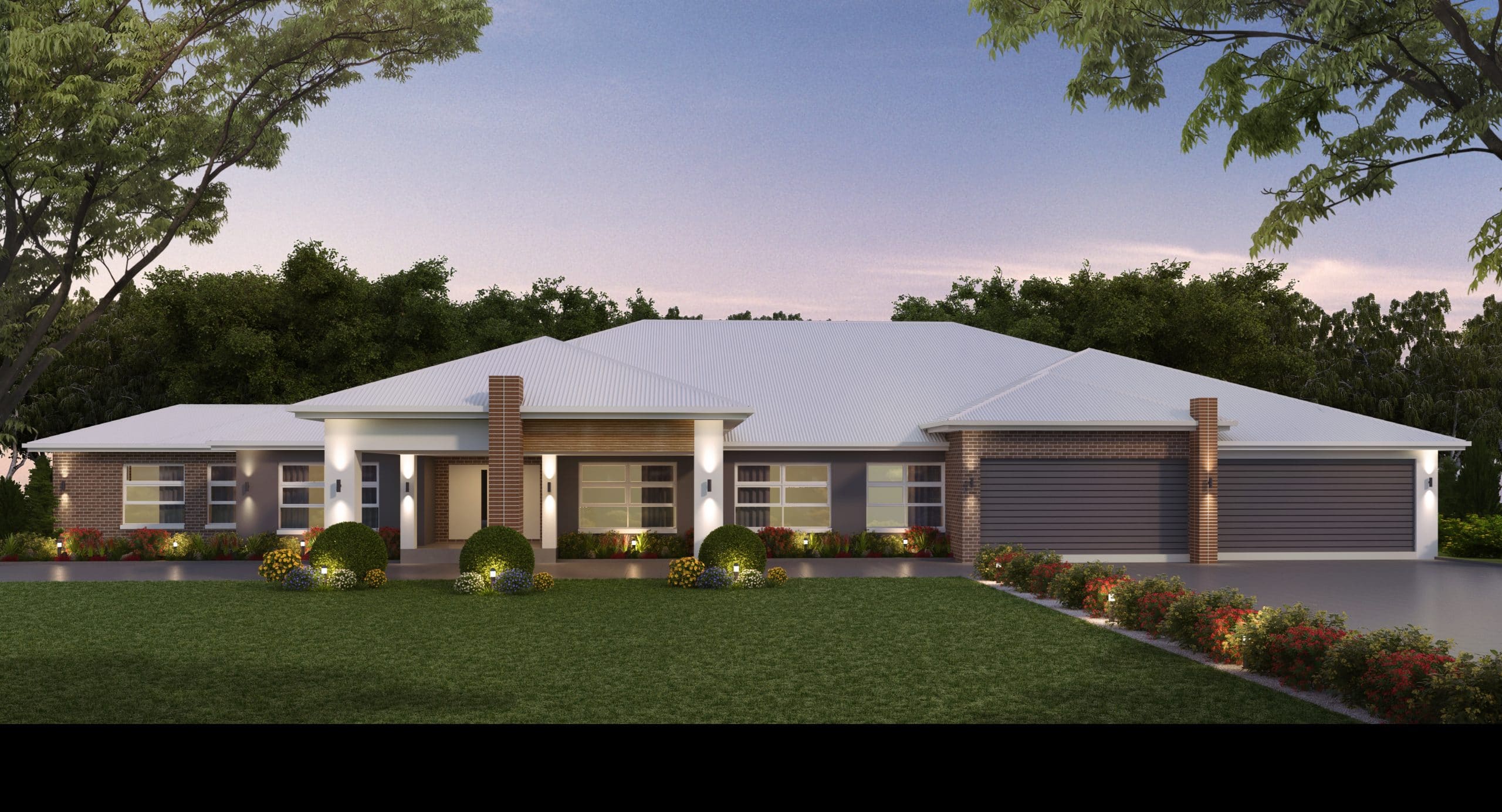 Render of a single story home in Wallacia