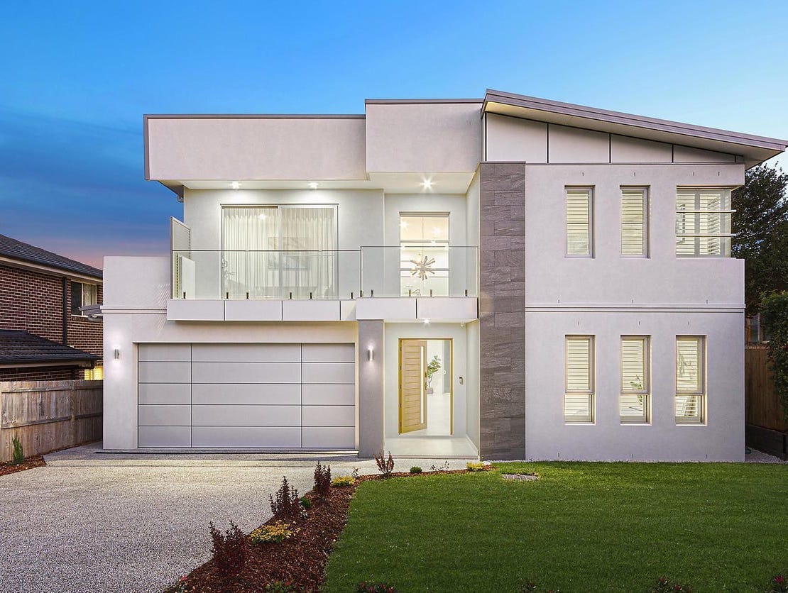 Contemporary, two storey home in North Ryde