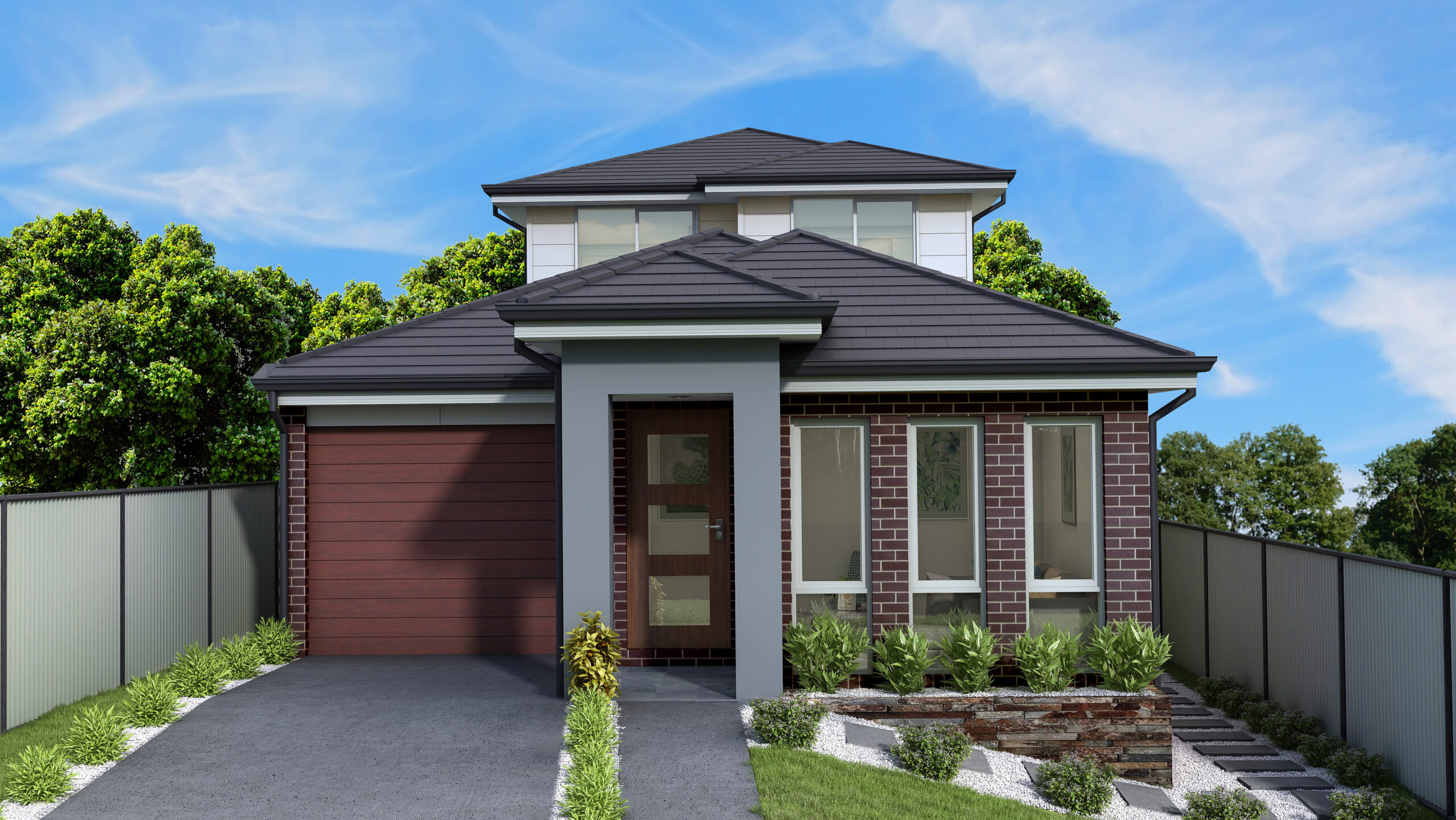 Render of a first floor addition to a home located in Jordan Springs