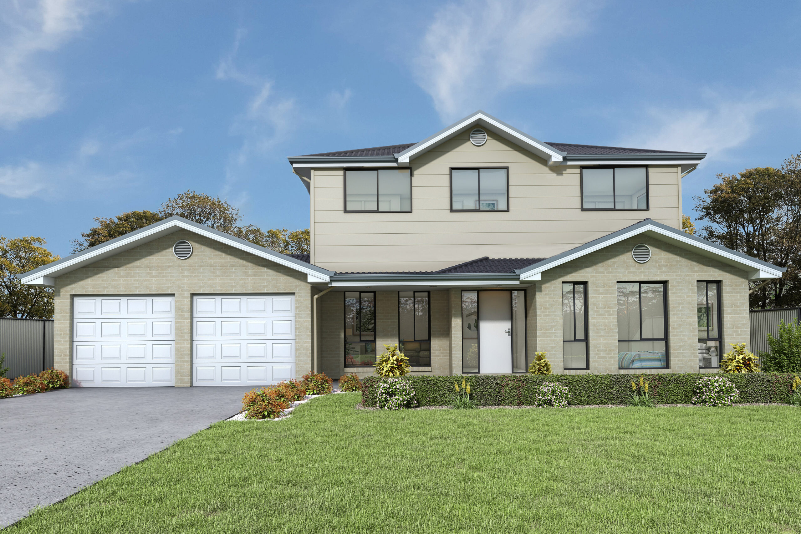 Render of a first floor addition to a home located in Narellan