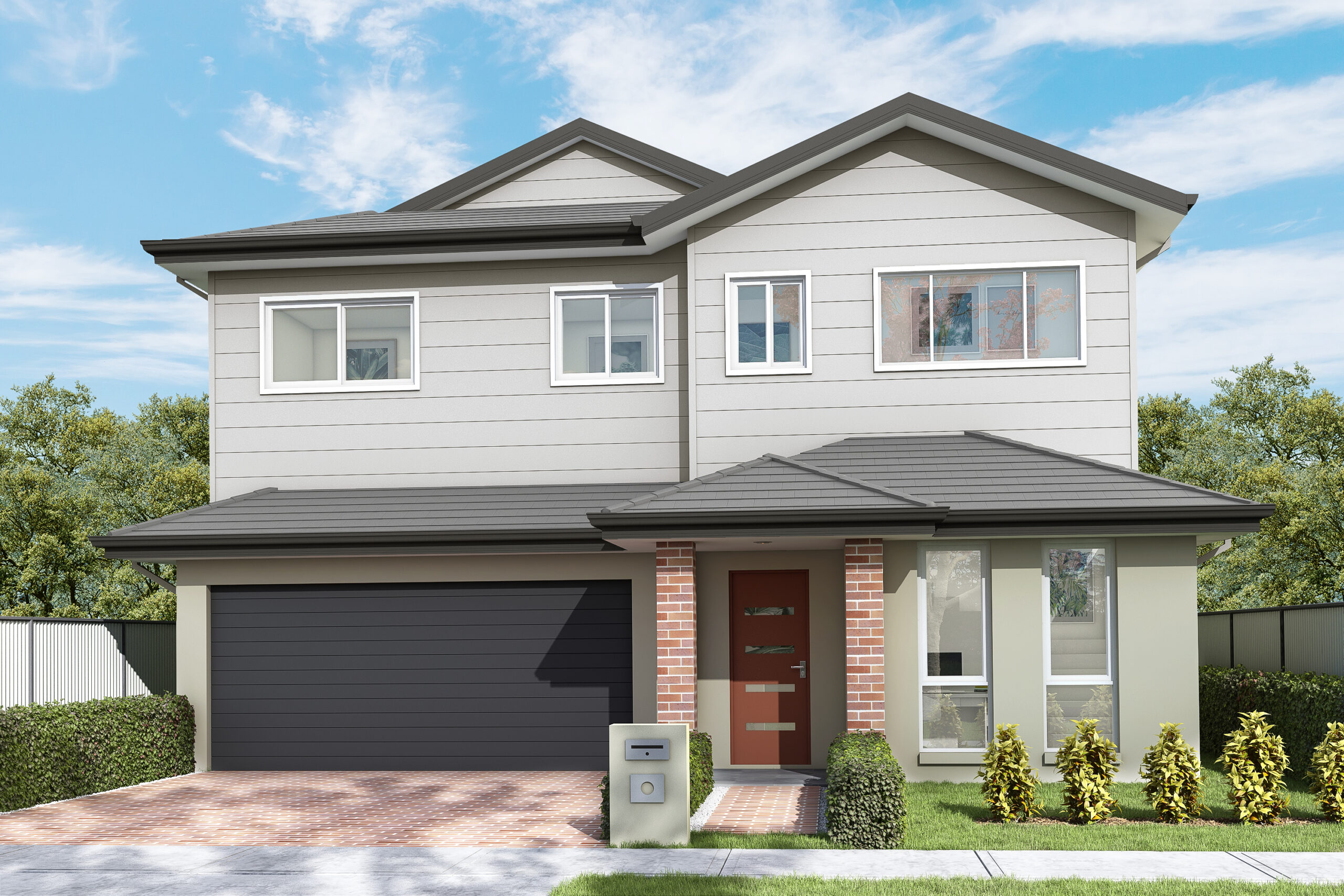 Render of a first floor addition to a home in Ropes Crossing