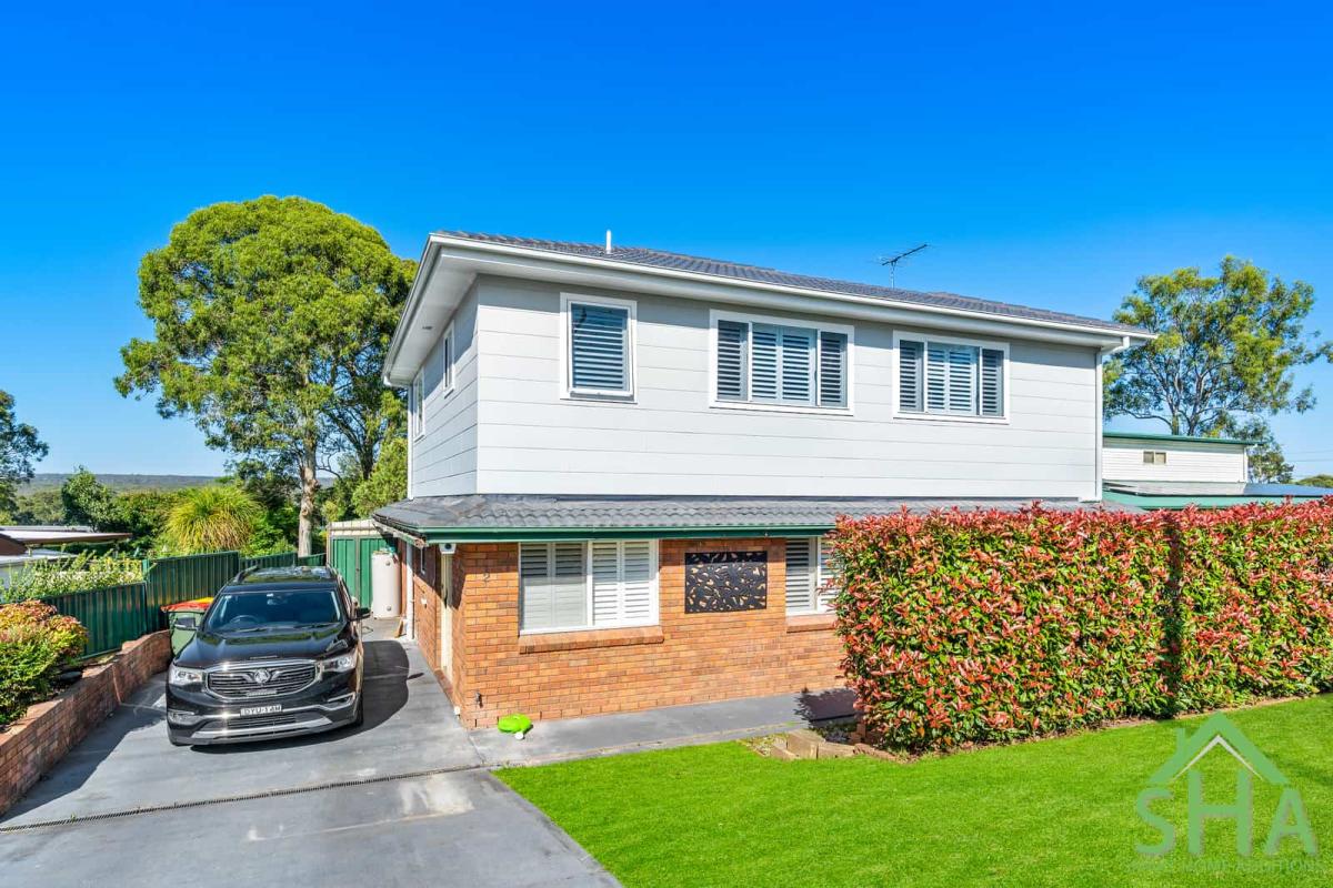 First floor addition to a home located in Bargo