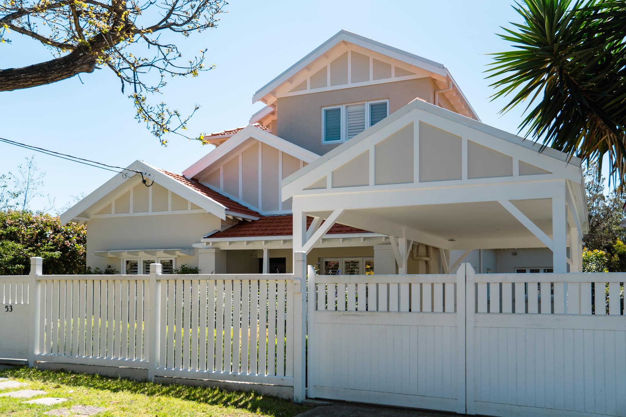 First floor addition to a home located in Lane Cove